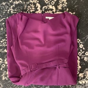 Banana Republic purple dress with belt 0P